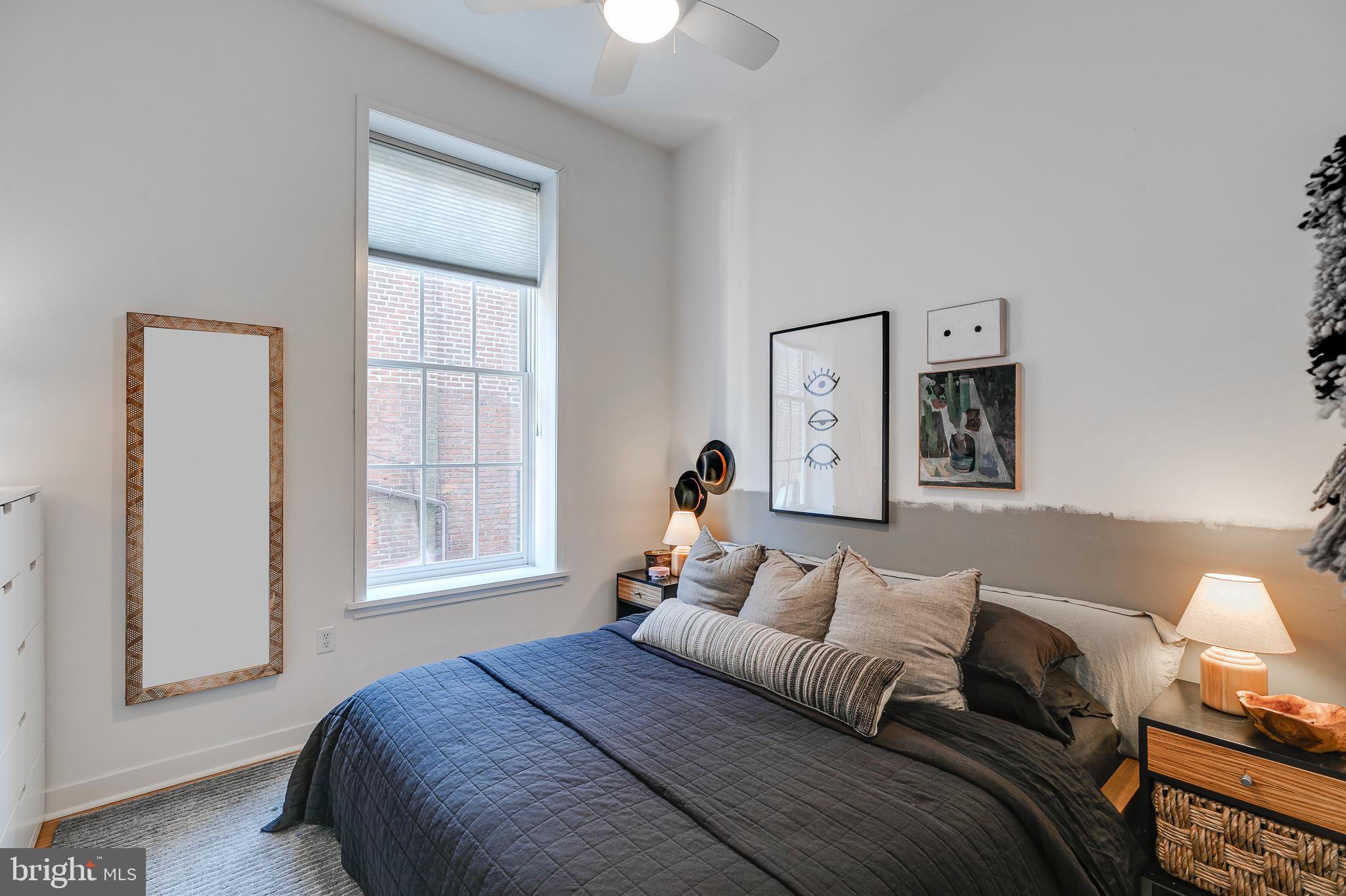 130 Cuthbert Street, Unit 2A Philadelphia, PA 19106 - Photo 9 of 20 Bedroom Two-king sized bed