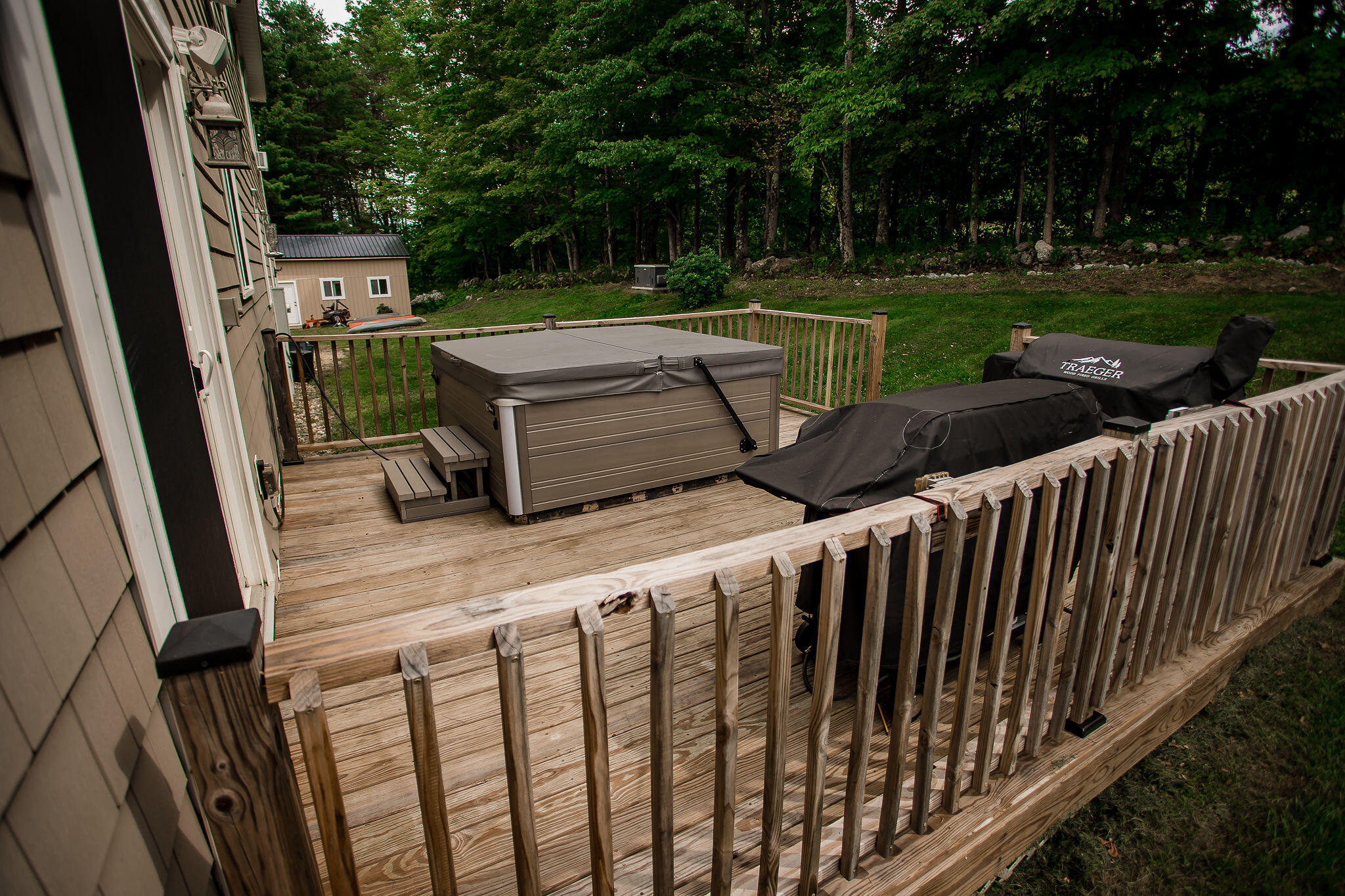 47 Turner Street Canton, ME 04221 - Photo 13 of 58 47 Turner Road back deck