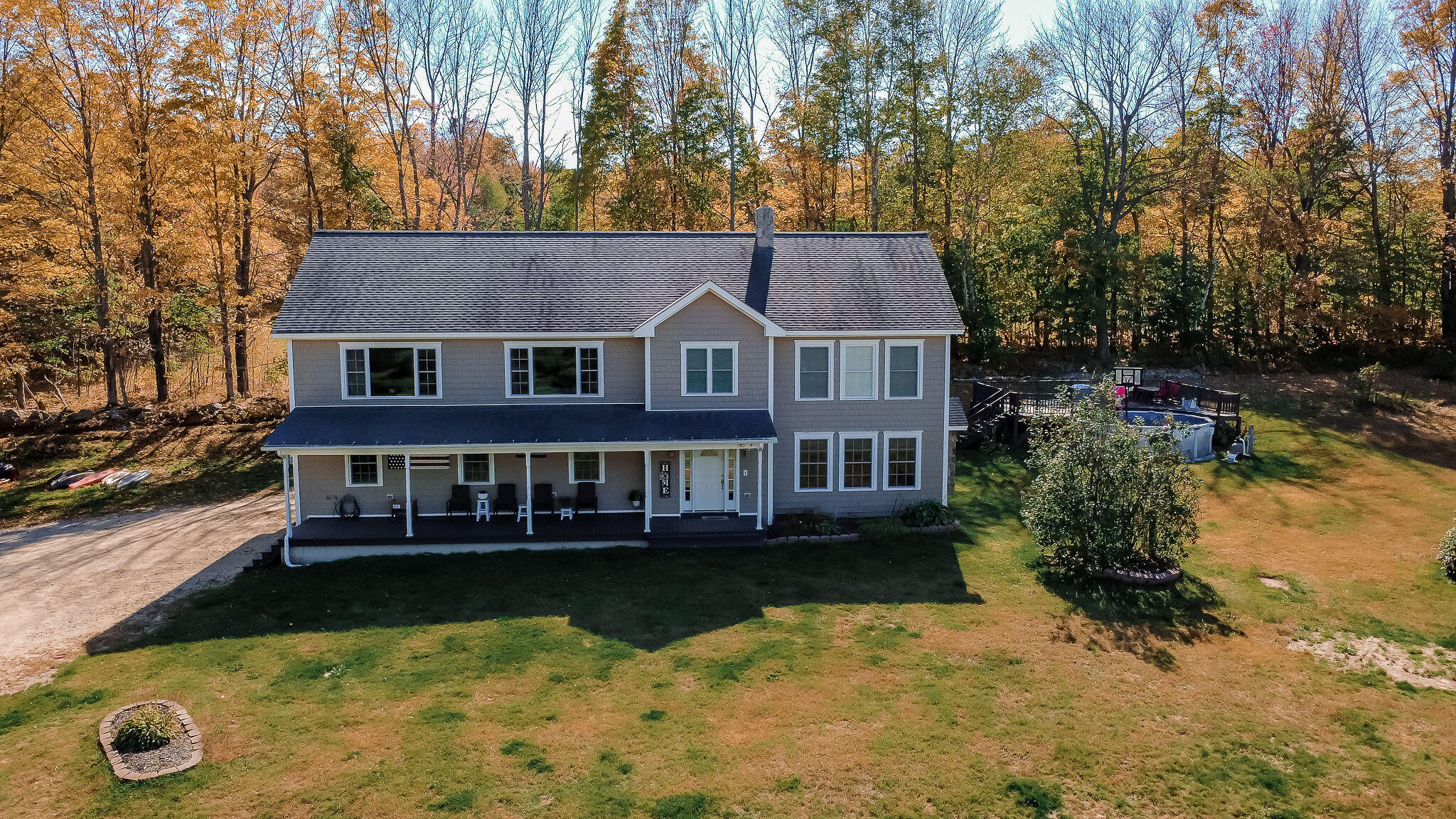 47 Turner Street Canton, ME 04221 - Photo 16 of 58 47 Turner Road drone 5