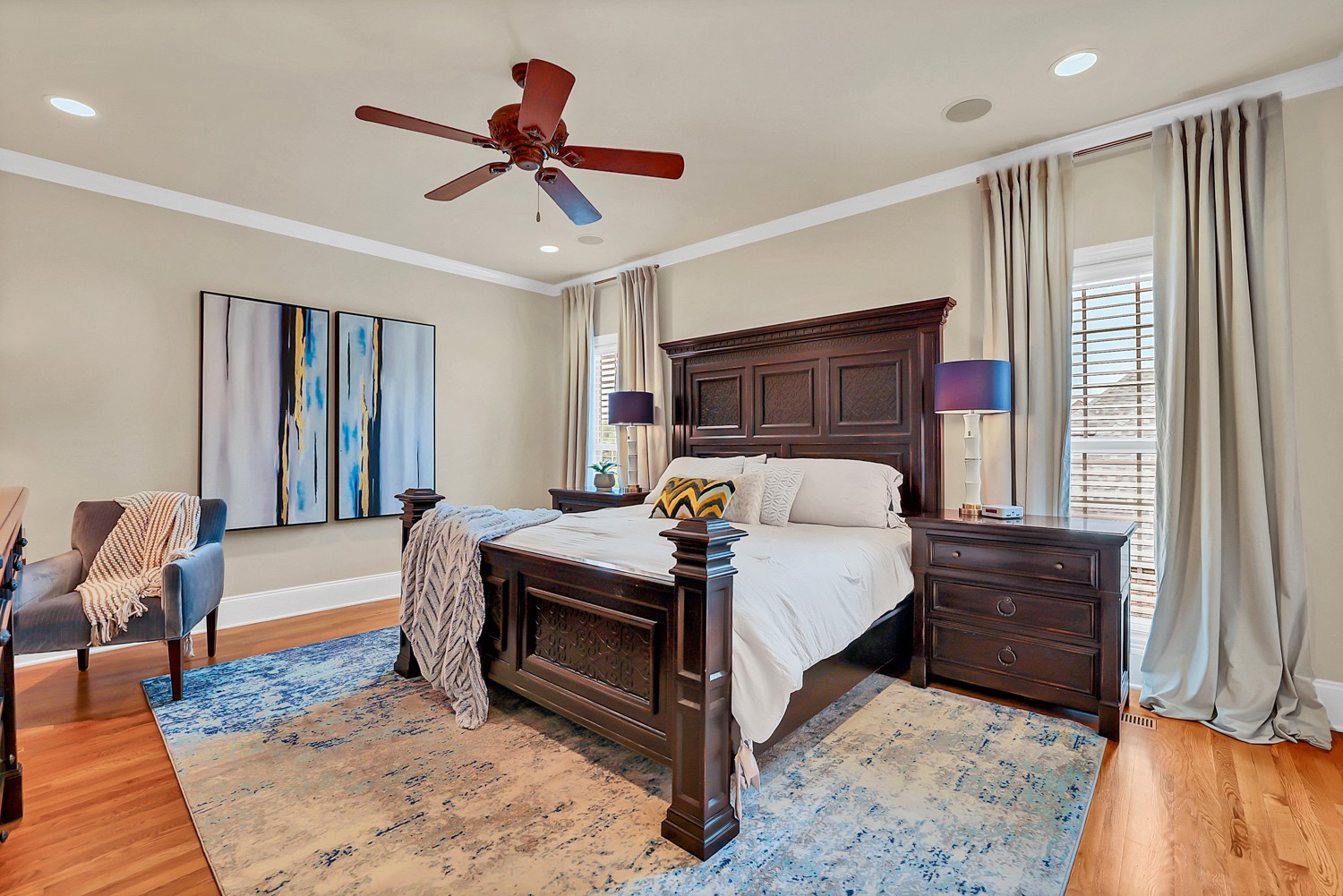 423 Ridgecrest Lane Lebanon, TN 37087 - Photo 24 of 65 a bed room with a bed and a couch