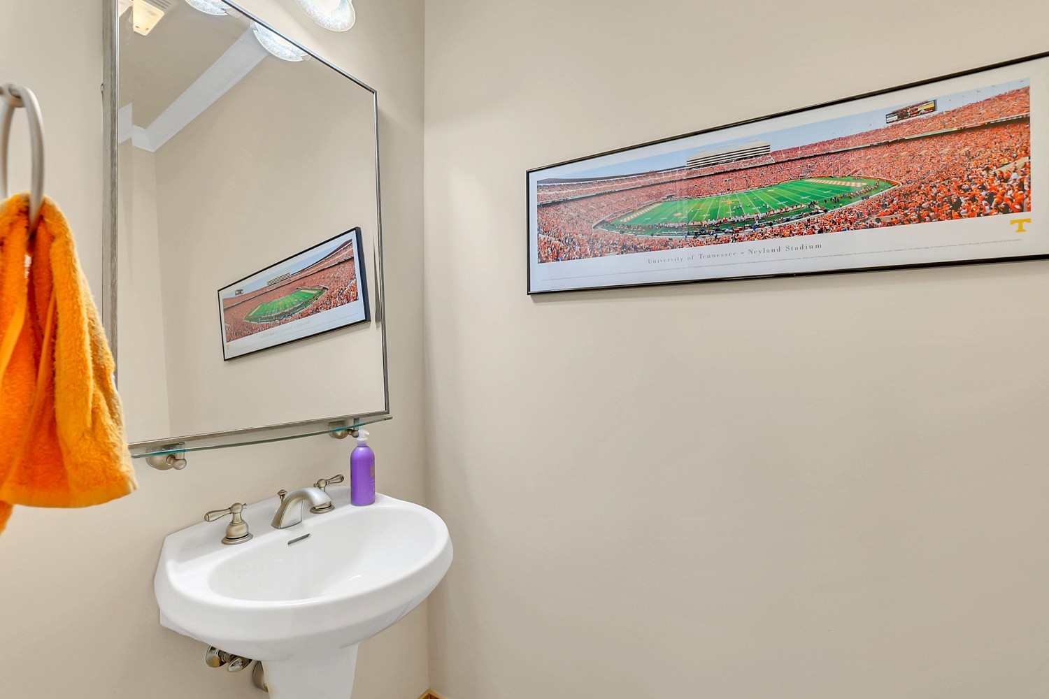 423 Ridgecrest Lane Lebanon, TN 37087 - Photo 41 of 65 a bathroom with a sink and a mirror