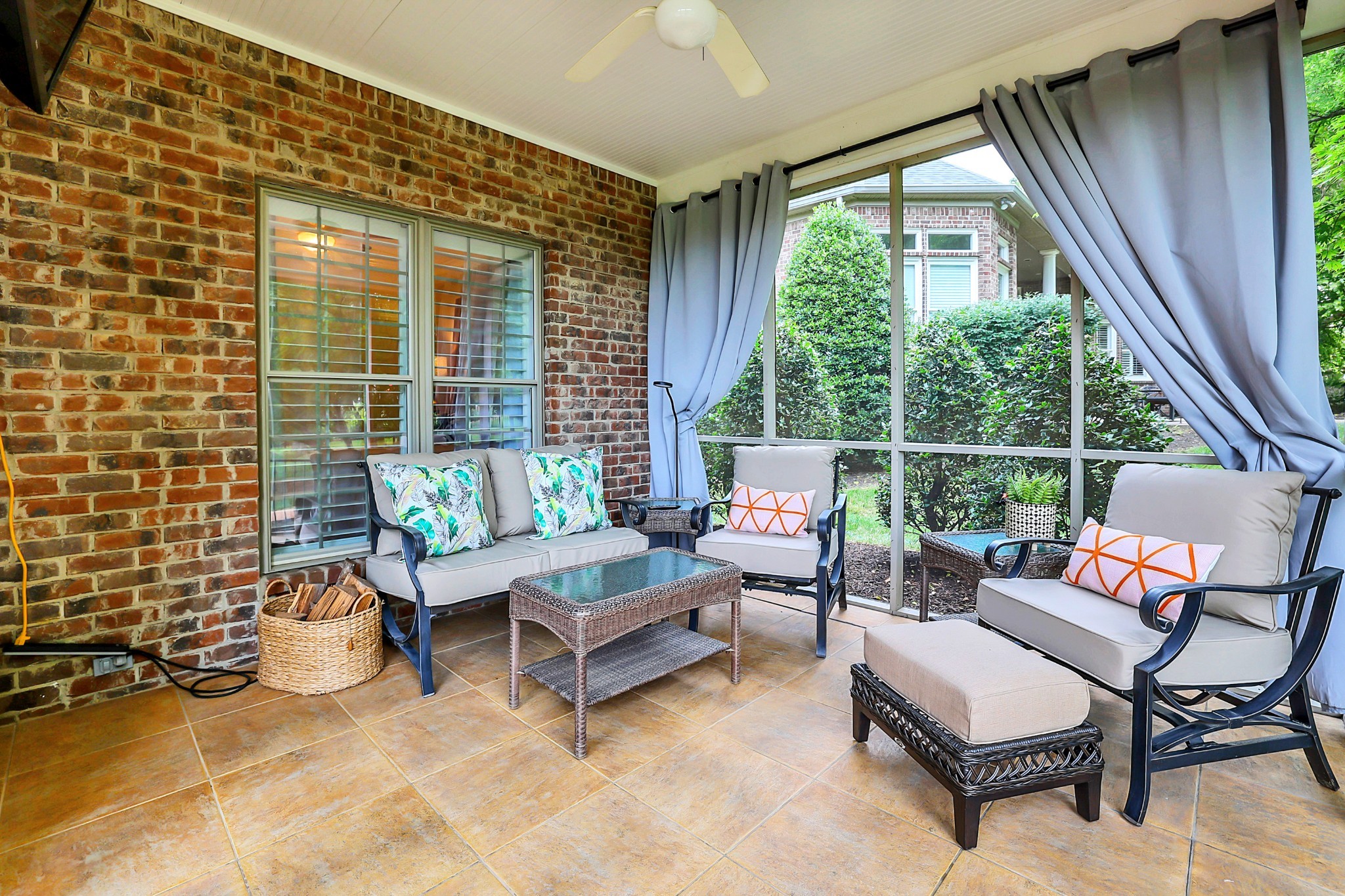 423 Ridgecrest Lane Lebanon, TN 37087 - Photo 55 of 65 a outdoor living space with furniture and a floor to ceiling window
