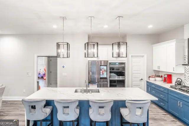 a view of balcony with wooden floor and fence