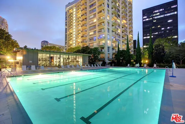 a view of an outdoor space and tennis court