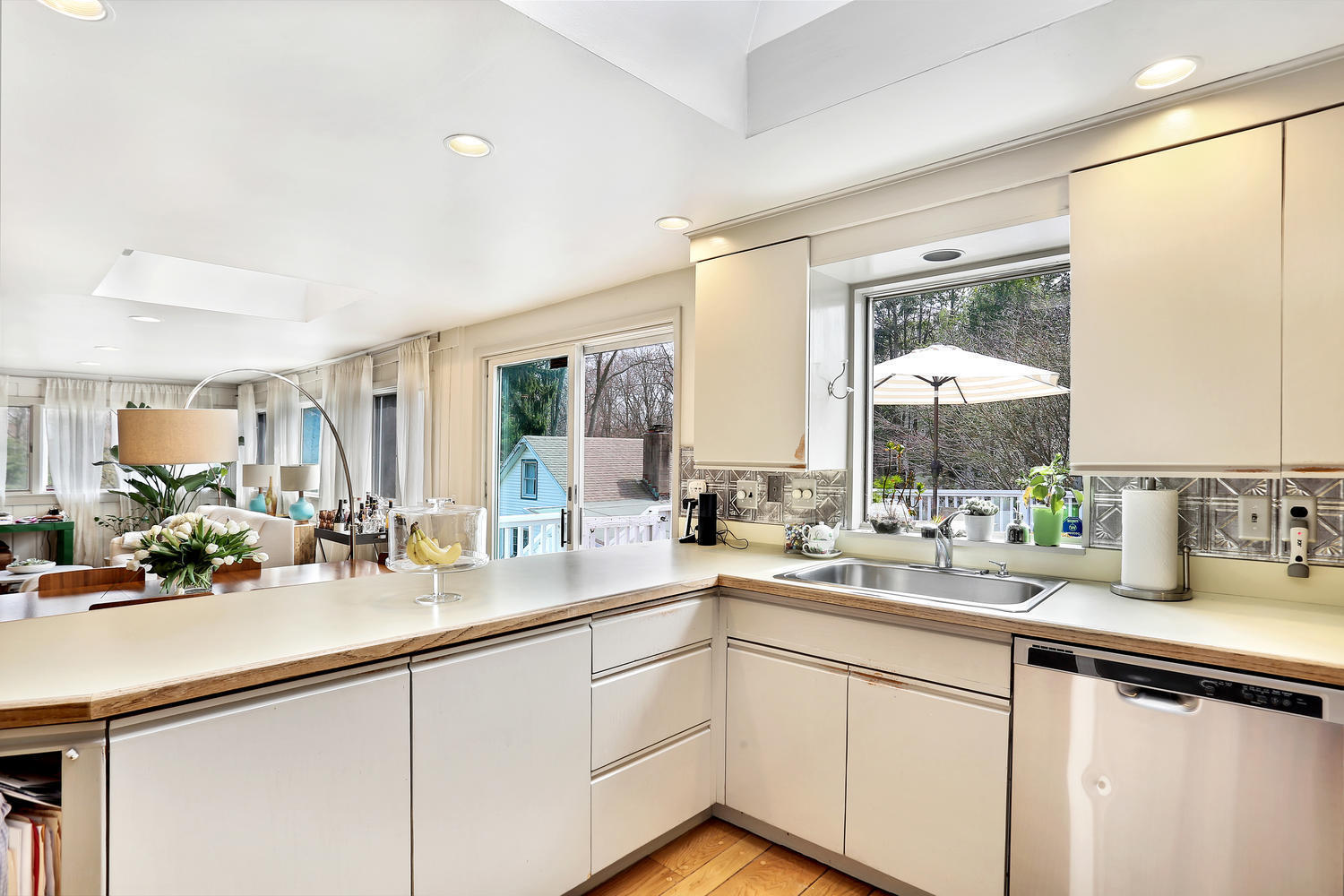 13 Fairmead Road Darien, CT 06820 - Photo 6 of 23 a kitchen with sink and large window