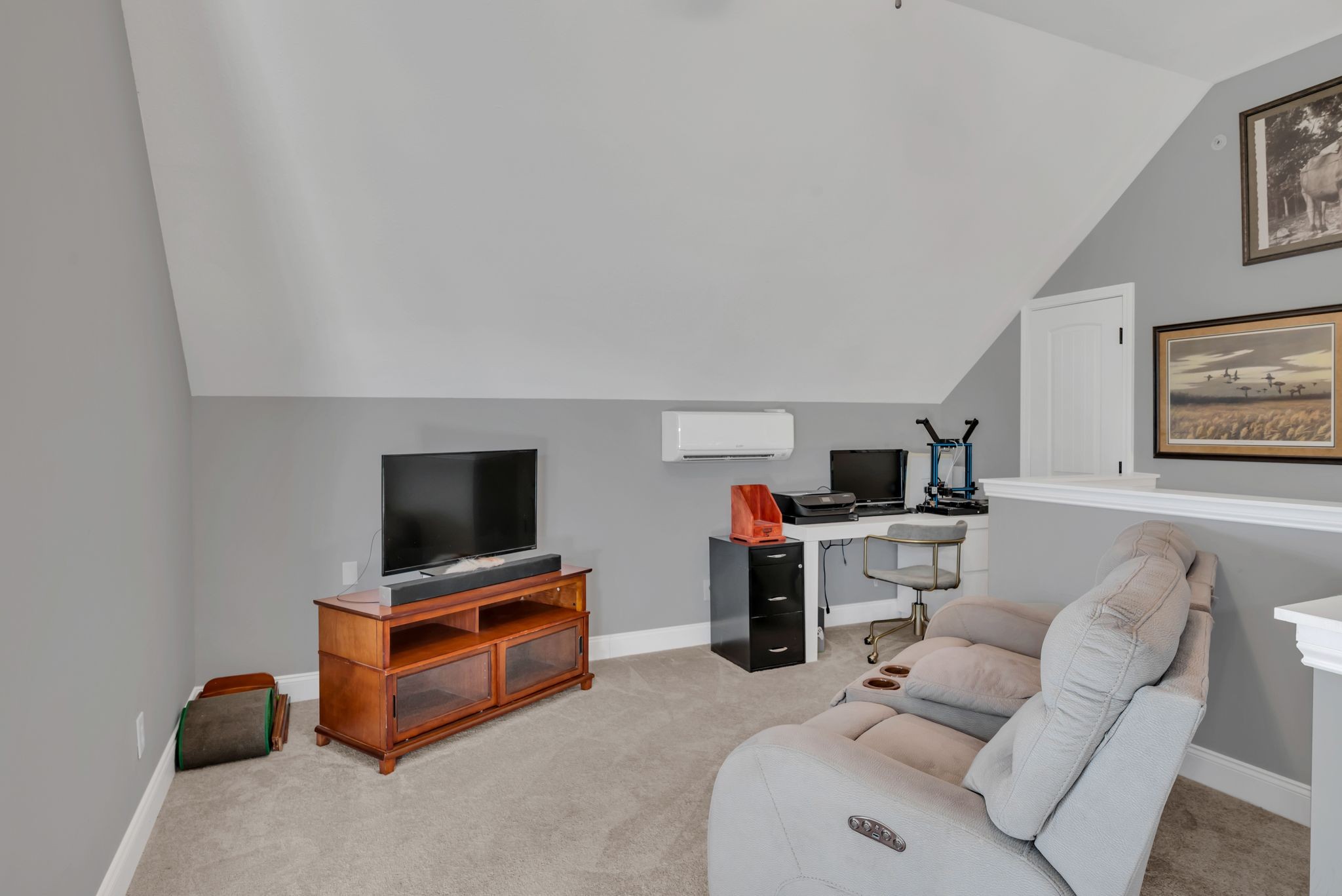 2507 Pleasant View Road Pleasant View, TN 37146 - Photo 28 of 38 a living room with furniture and a flat screen tv