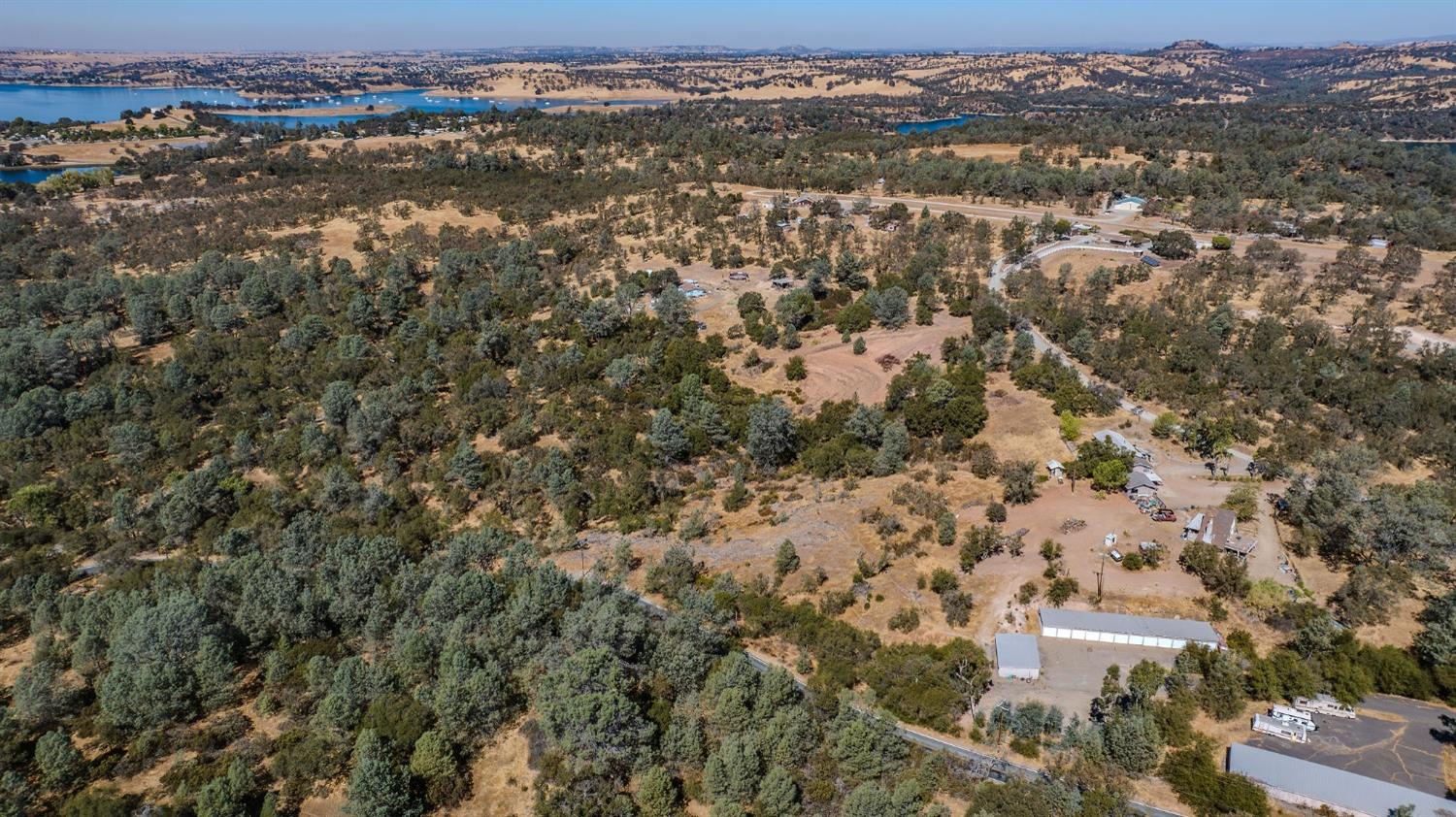 0 Brandy Lane Burson, CA 95225 - Photo 19 of 28 an aerial view of residential houses with outdoor space and trees