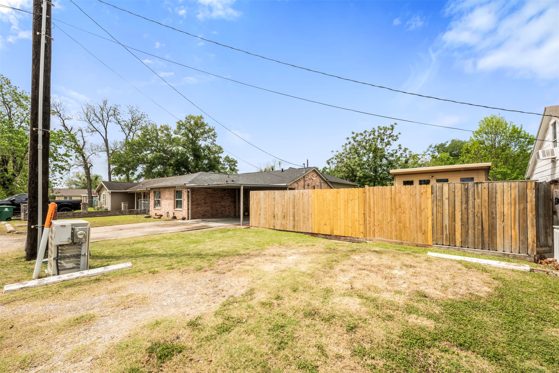 1913 Thonig Road Houston, TX 77055 - Photo 4 of 36 a view of a house with a backyard
