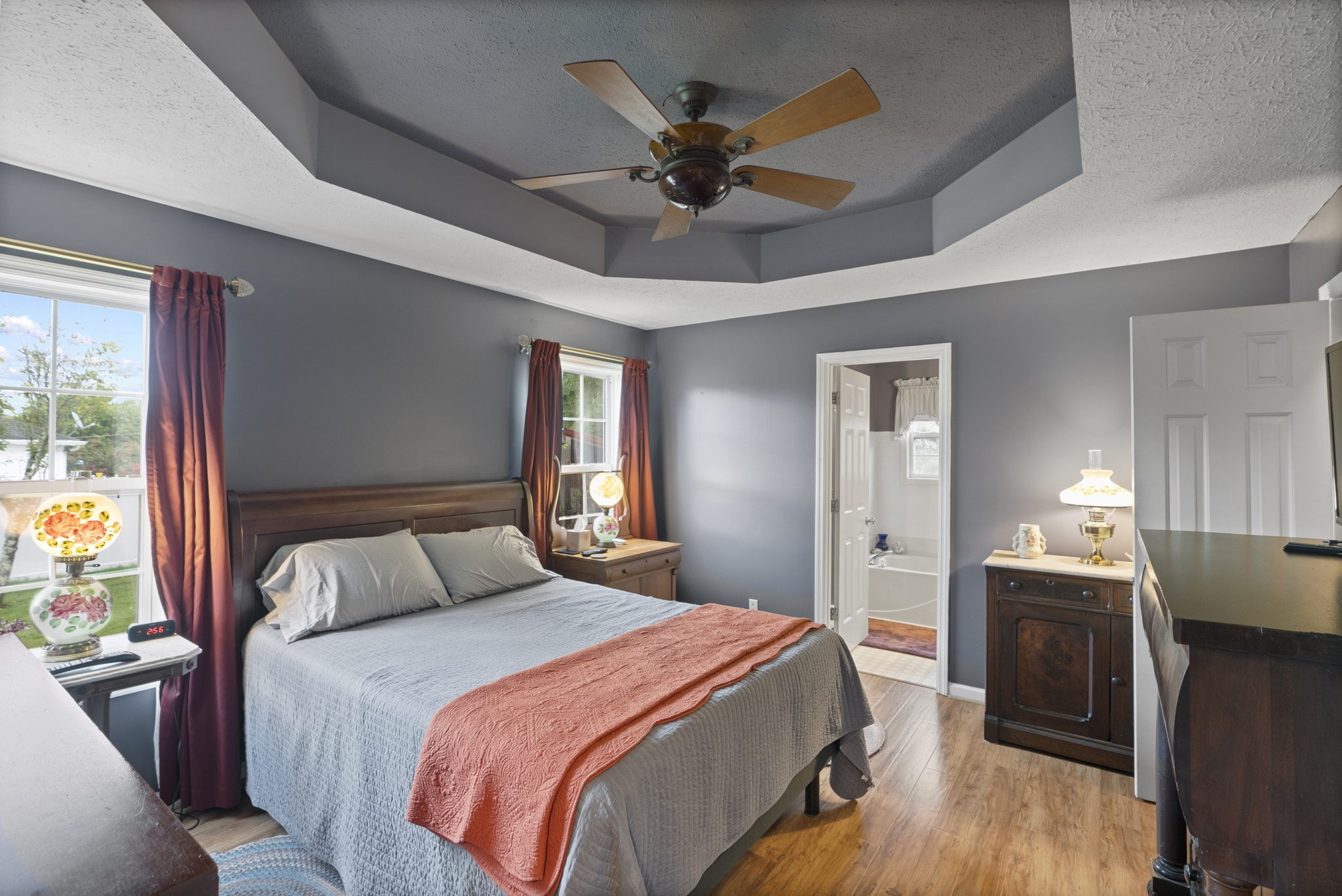 7313 West Cook Road Springfield, TN 37172 - Photo 19 of 40 a bedroom with a bed and window