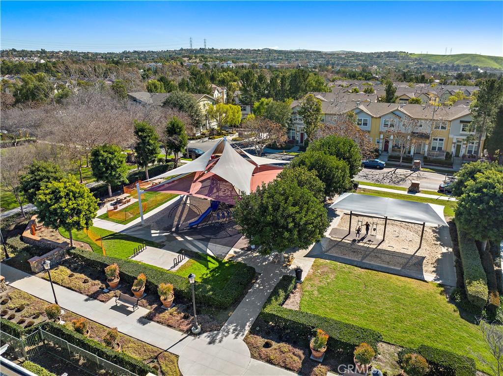 9 Paverstone Lane Ladera Ranch, CA 92694 - Photo 49 of 51 an aerial view of a house with a garden