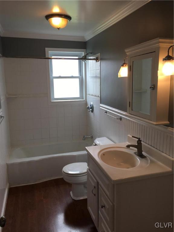 588 Bangor Road Easton, PA 18040 - Photo 8 of 24 a bathroom with a sink toilet and shower
