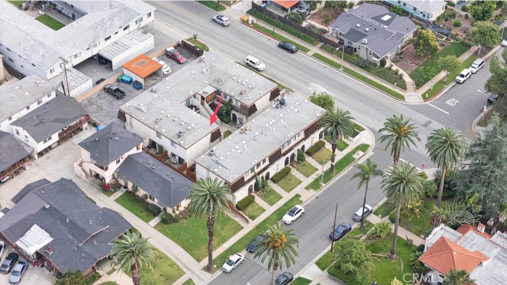 1716 South 2nd Street, Unit 6 Alhambra, CA 91801 - Photo 3 of 10 an aerial view of a house with a yard