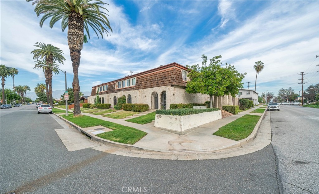 1716 South 2nd Street, Unit 6 Alhambra, CA 91801 - Photo 10 of 10 a view of a house with a swimming pool