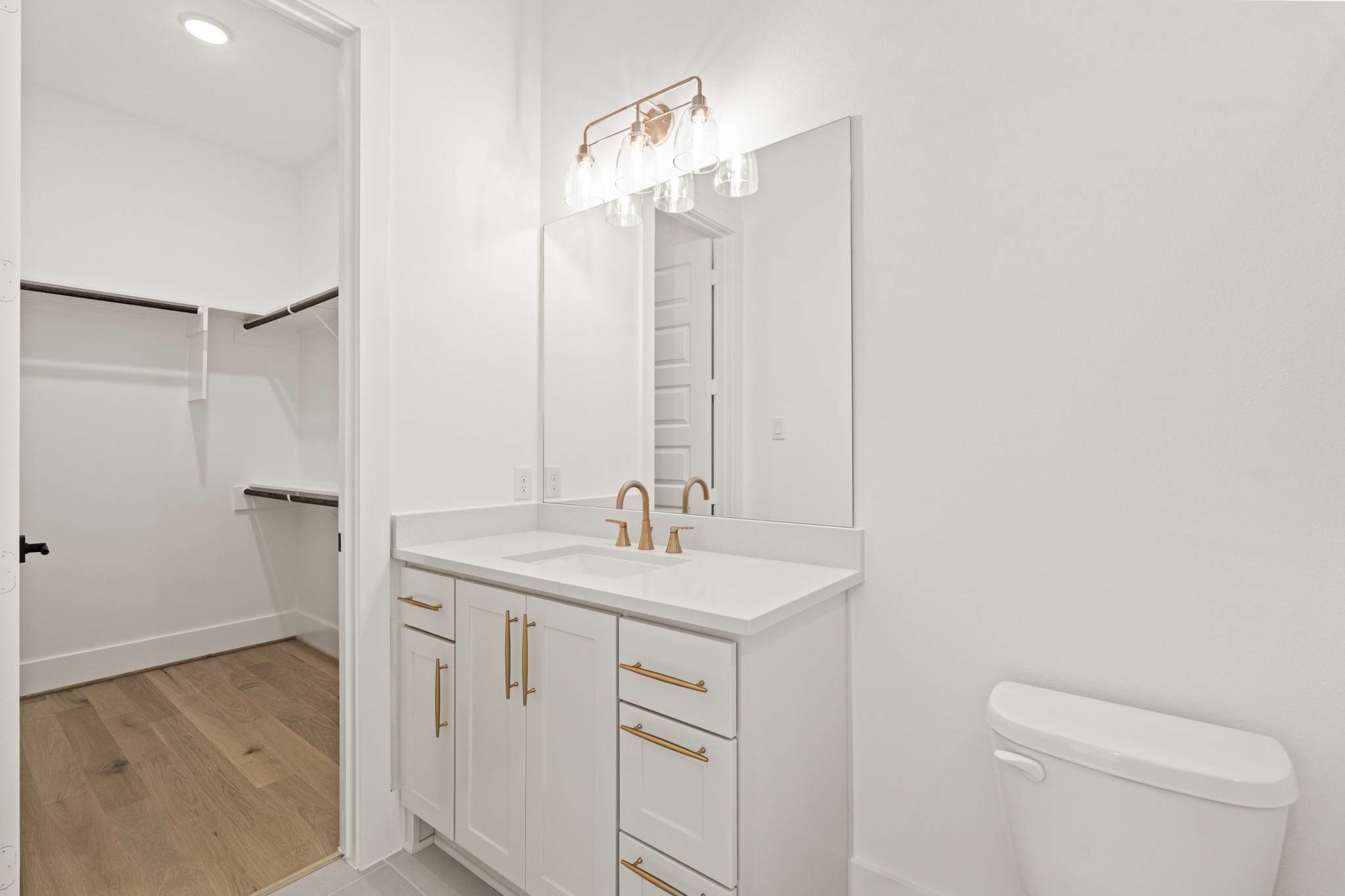 4210 Westgate Lane Fulshear, TX 77441 - Photo 12 of 48 a bathroom with a sink a toilet and shower