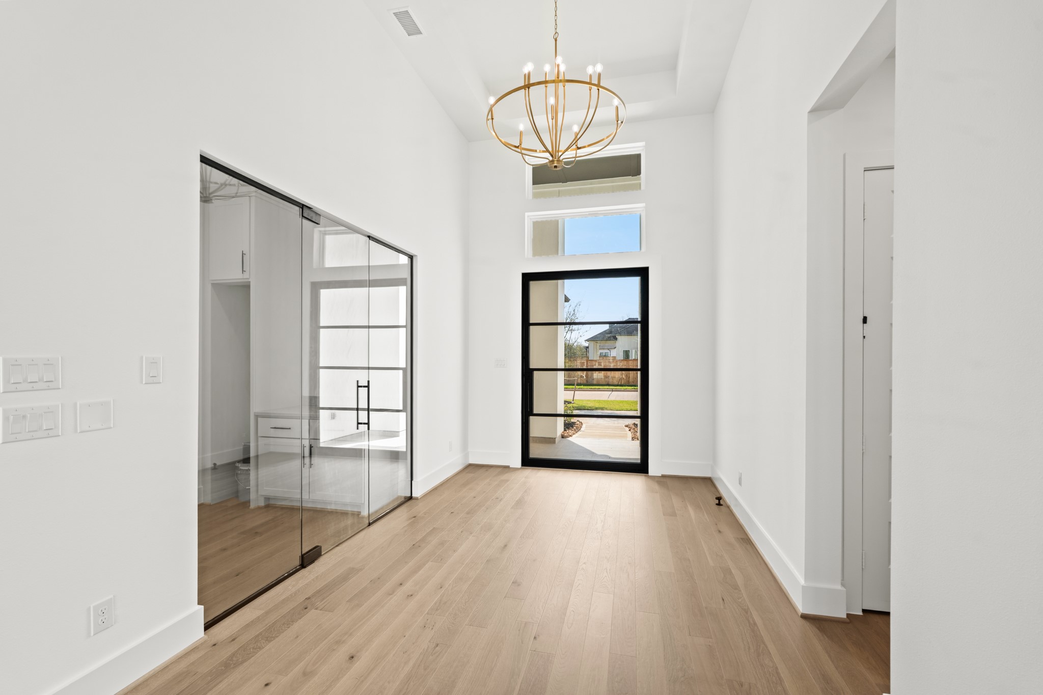 4210 Westgate Lane Fulshear, TX 77441 - Photo 6 of 48 a view of empty room with wooden floor and fan