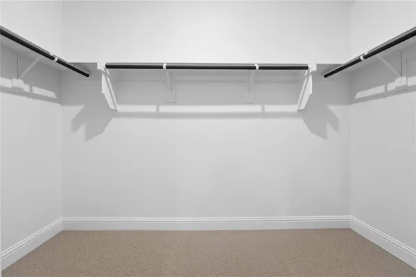 a view of walk in closet