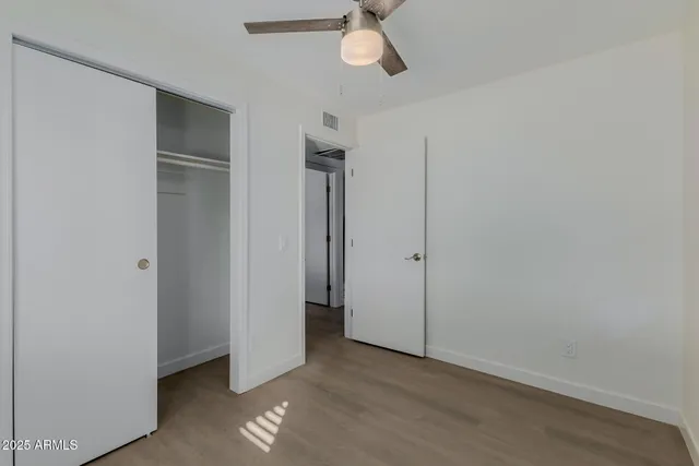wooden floor in an empty room