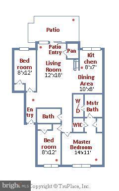 12003 Golf Ridge Court, Unit 102 Fairfax, VA 22033 - Photo 21 of 21 Floor Plan