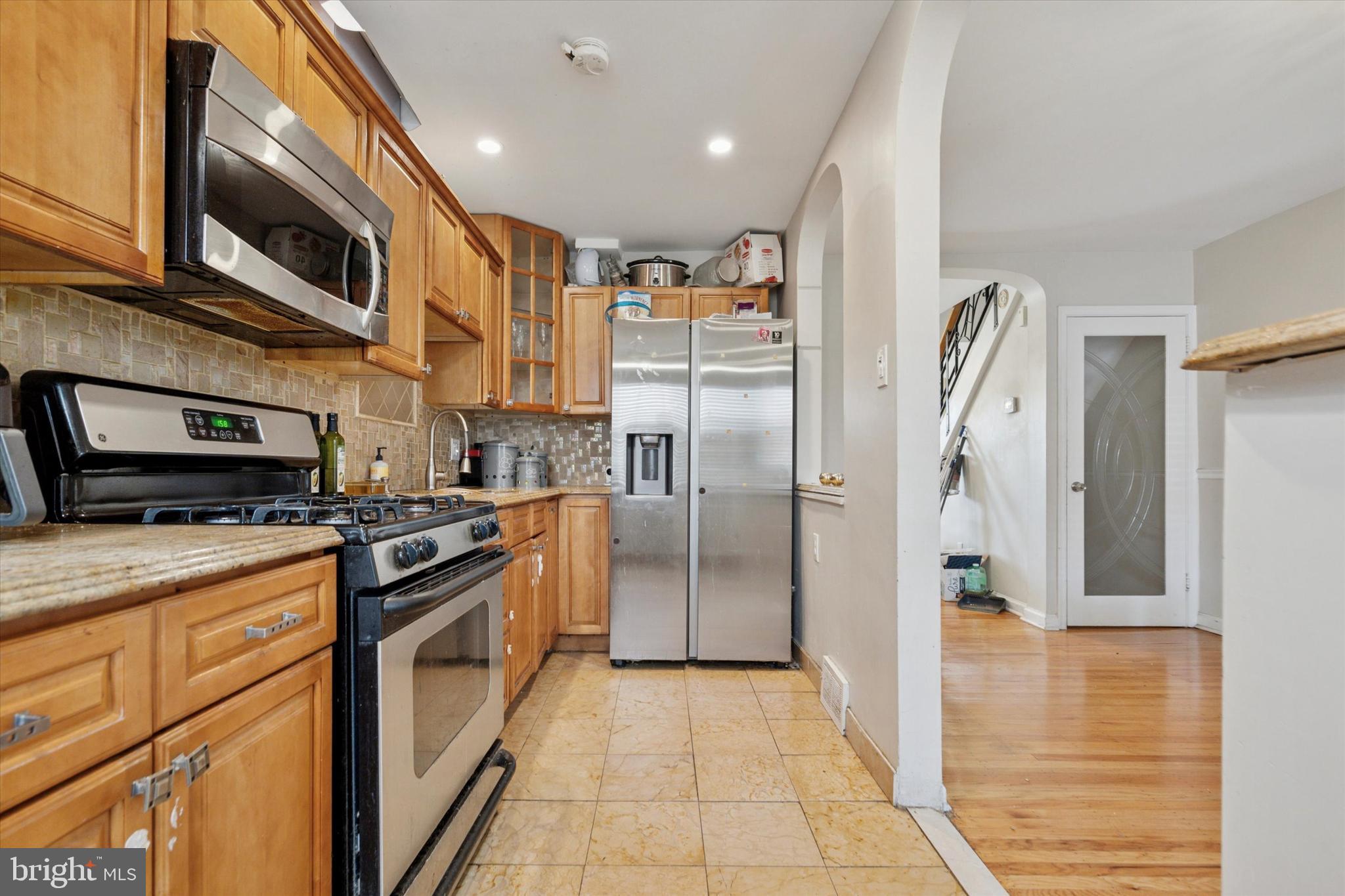 353 East Claremont Road Philadelphia, PA 19120 - Photo 6 of 15 Updated Kitchen