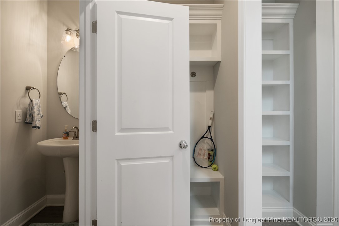 88 Spruce Hollow Circle Spring Lake, NC 28390 - Photo 6 of 48 a bathroom with a shower