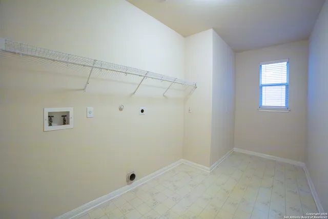 a view of a small space