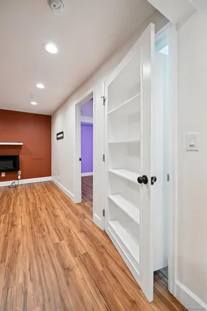 a view of empty room