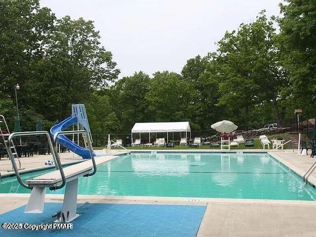 3144 Spring Court Bushkill, PA 18324 - Photo 12 of 17 a view of a house with pool