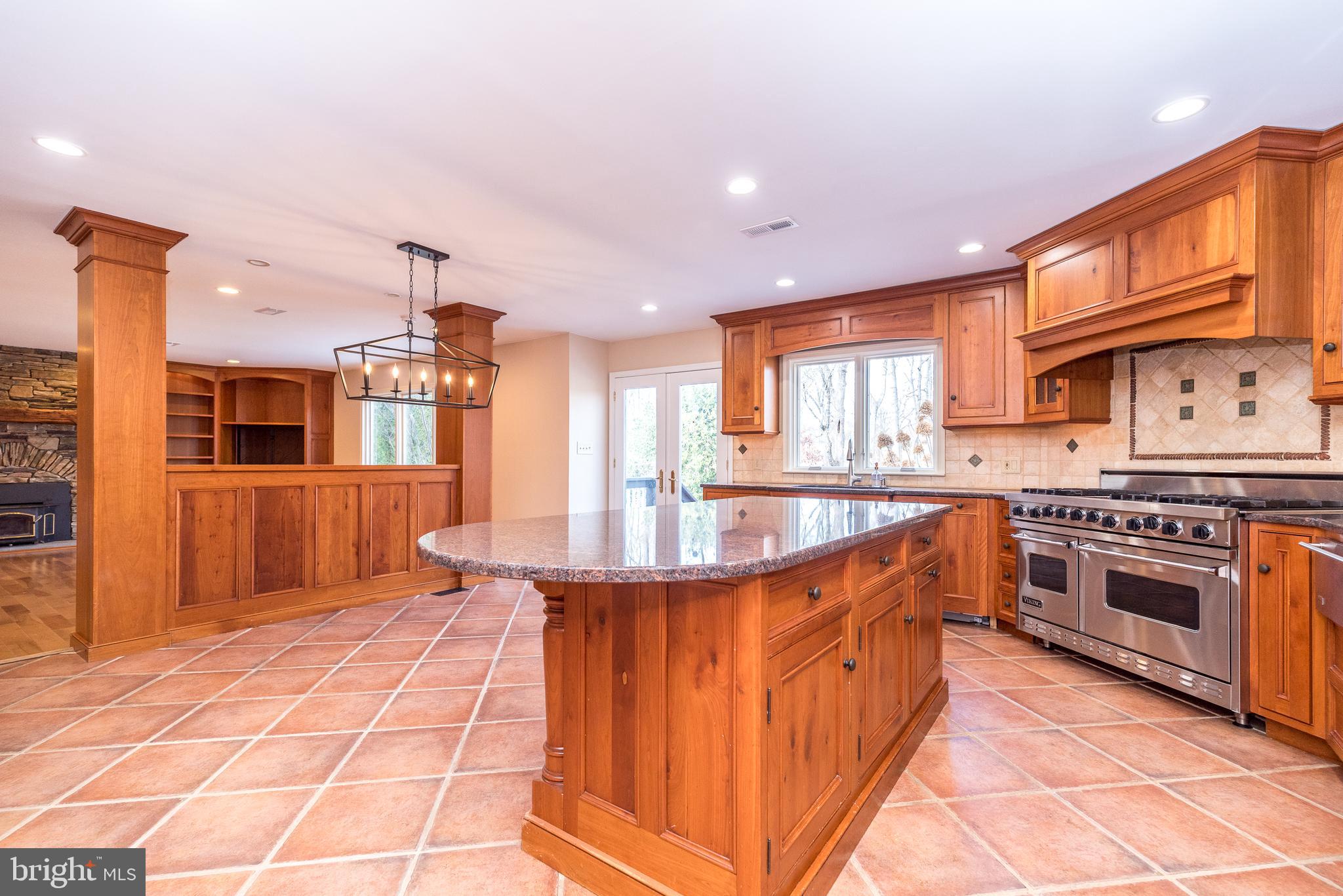 46 John Dyer Way Doylestown, PA 18902 - Photo 17 of 76 a large kitchen with stainless steel appliances a stove a sink dishwasher and cabinets with wooden floor