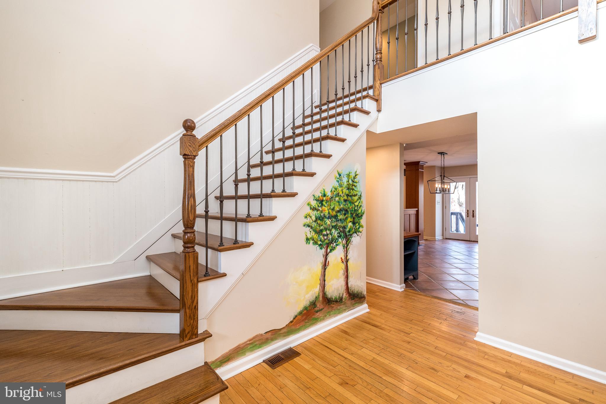 46 John Dyer Way Doylestown, PA 18902 - Photo 5 of 76 a view of entryway and hall with wooden floor