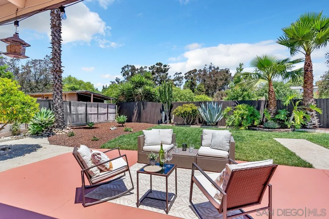 12208 Witt Road Poway, CA 92064 - Photo 30 of 43 a view of a chairs and table in the garden
