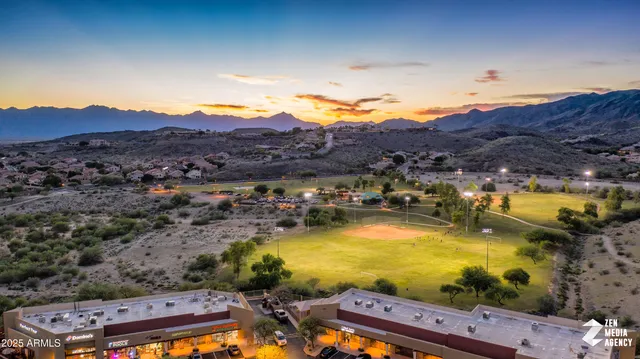 a view of mountain and outdoor space