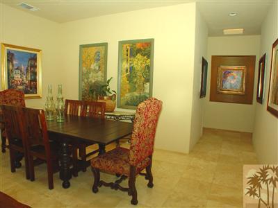 233 Loch Lomond Road Rancho Mirage, CA 92270 - Photo 3 of 16 a view of a dining room with furniture and window