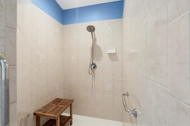 a living room filled with furniture