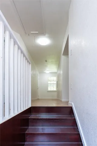 a view of front door with a door