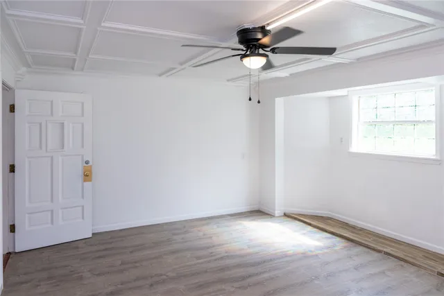 wooden floor in an empty room