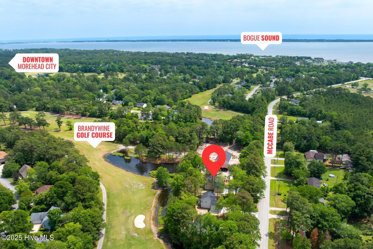 357 McCabe Road Morehead City, NC 28557 - Photo 5 of 30 New construction golf course view