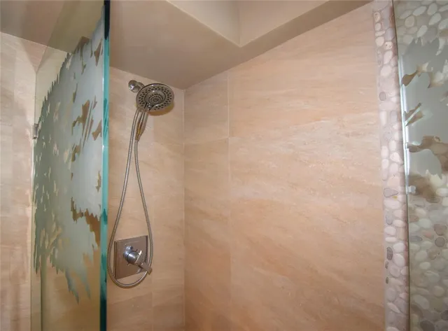 a view of an ocean and beach