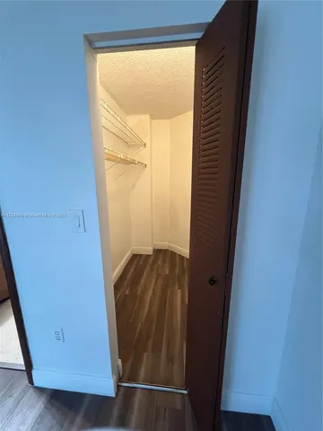 a view of front door