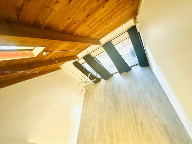 a view of a wooden floor