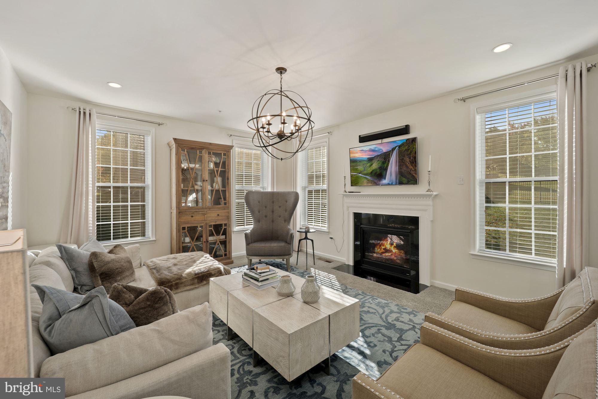 11107 Rodeo Court Upper Marlboro, MD 20772 - Photo 14 of 50 Family Room with Gas Fireplace