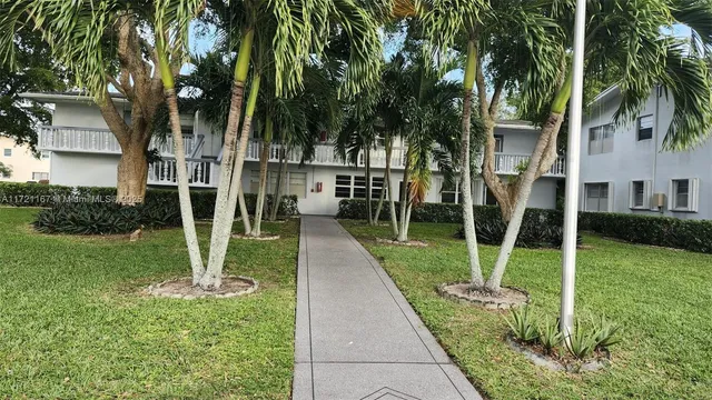 a view of a backyard with plants