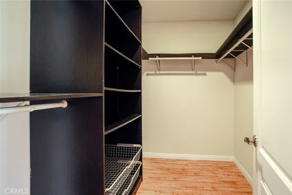 a view of walk in closet