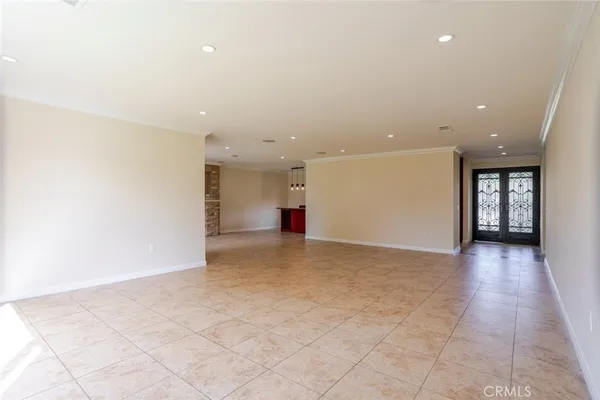 a view of empty room