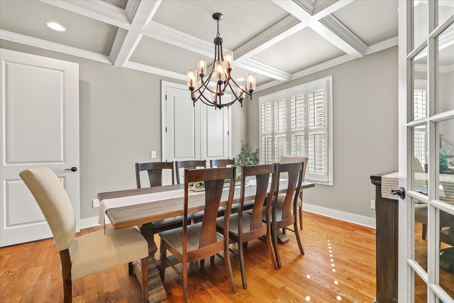 1032 Abbey Rd Way Spring Hill, TN 37174 - Photo 11 of 68 a view of a dining room with furniture window and wooden floor