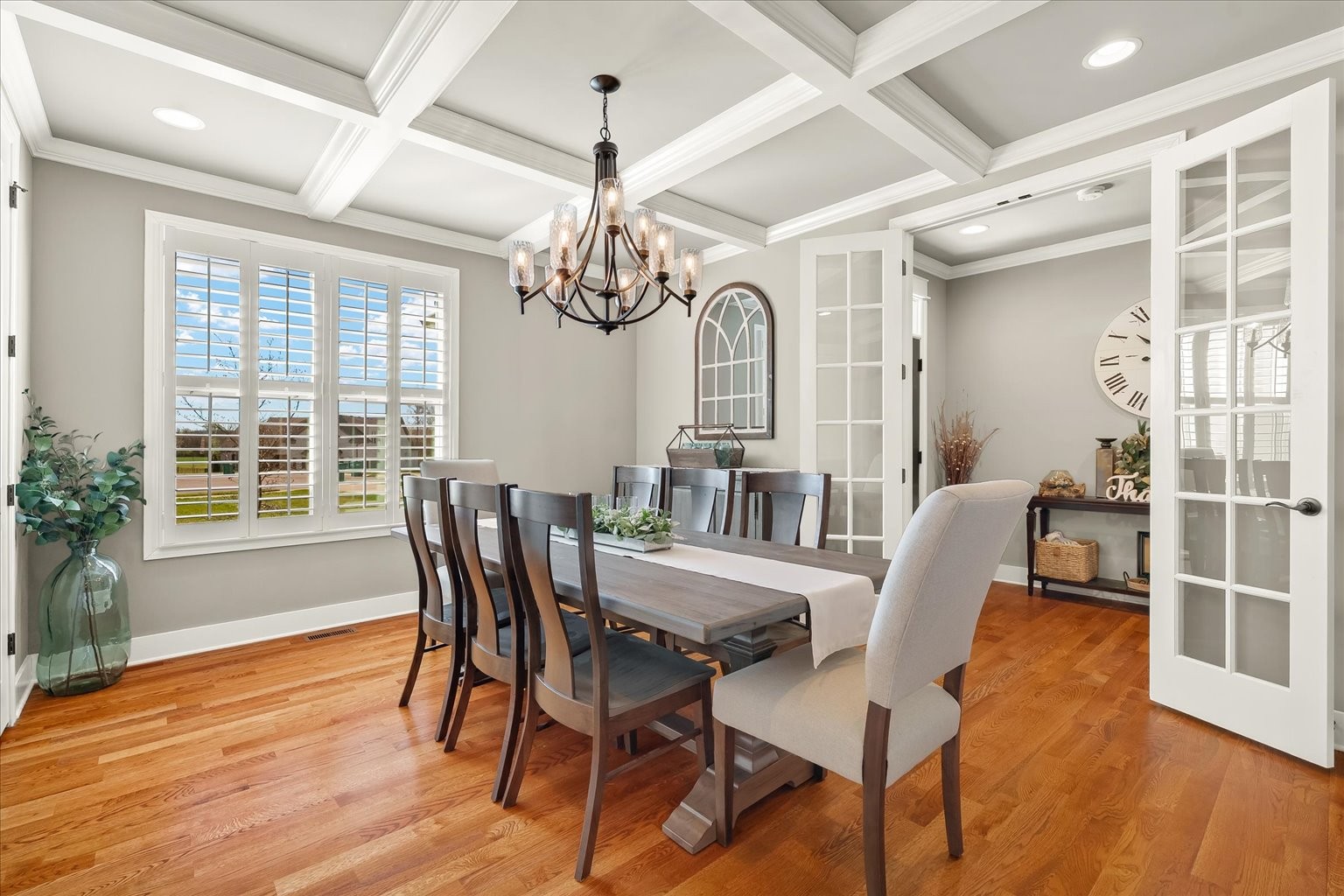 1032 Abbey Rd Way Spring Hill, TN 37174 - Photo 12 of 68 a view of a dining room with furniture window and wooden floor
