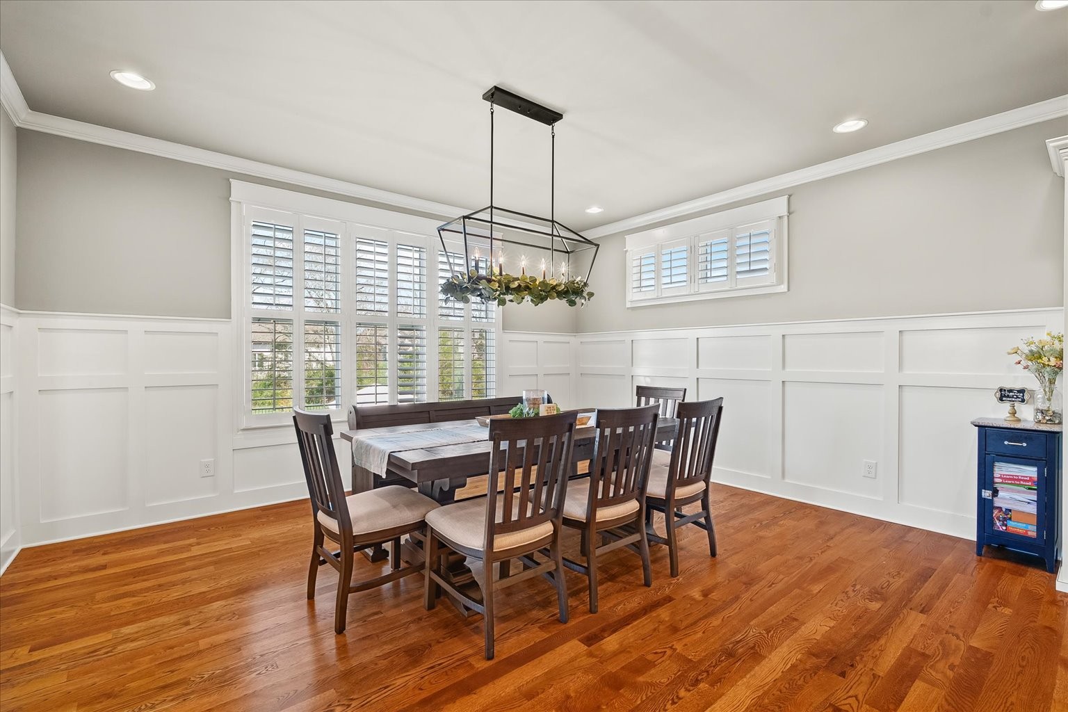 1032 Abbey Rd Way Spring Hill, TN 37174 - Photo 29 of 68 a view of a dining room with furniture window and wooden floor