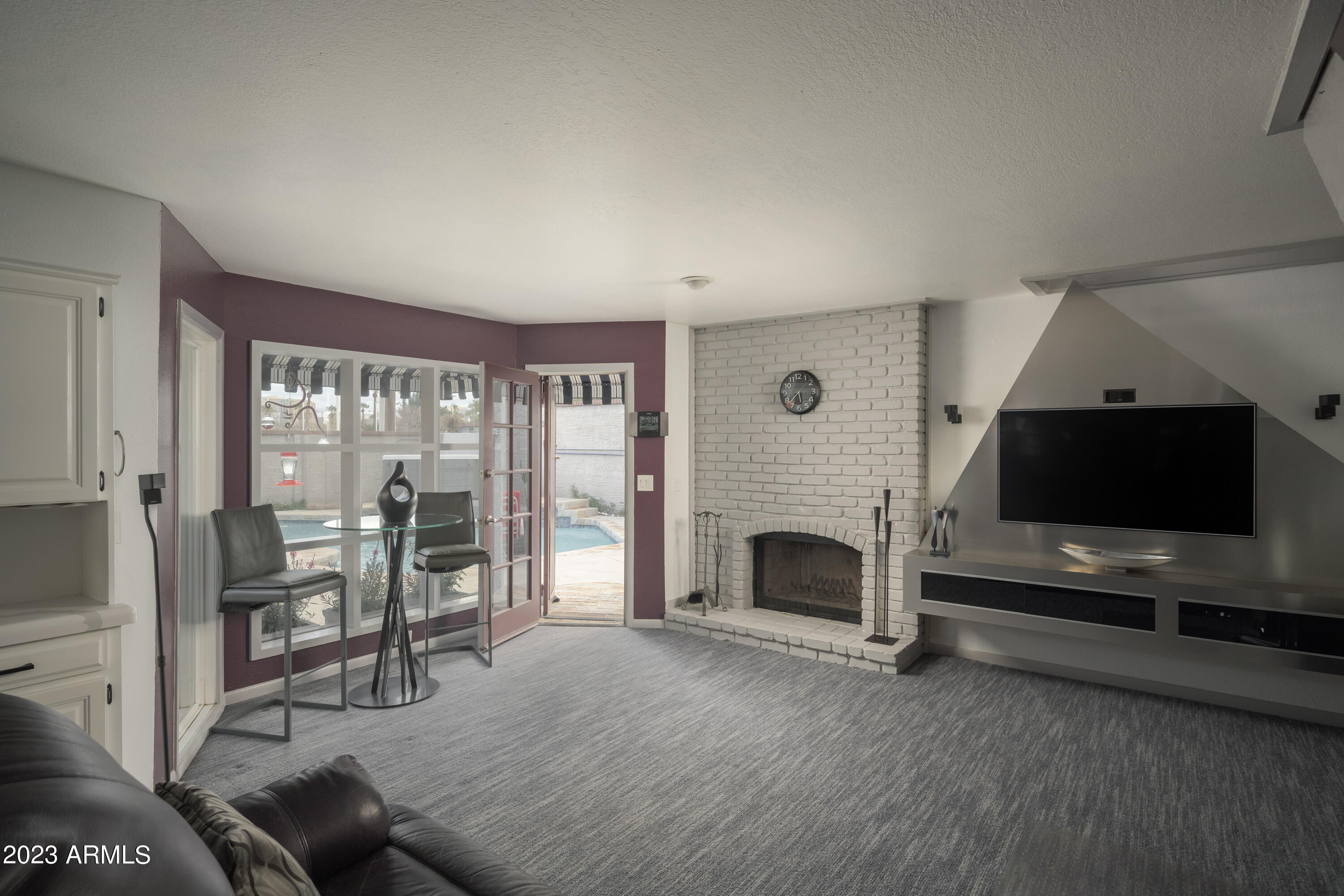 373 East Coronado Road, Unit 8 Phoenix, AZ 85004 - Photo 5 of 18 Living space with backyard access