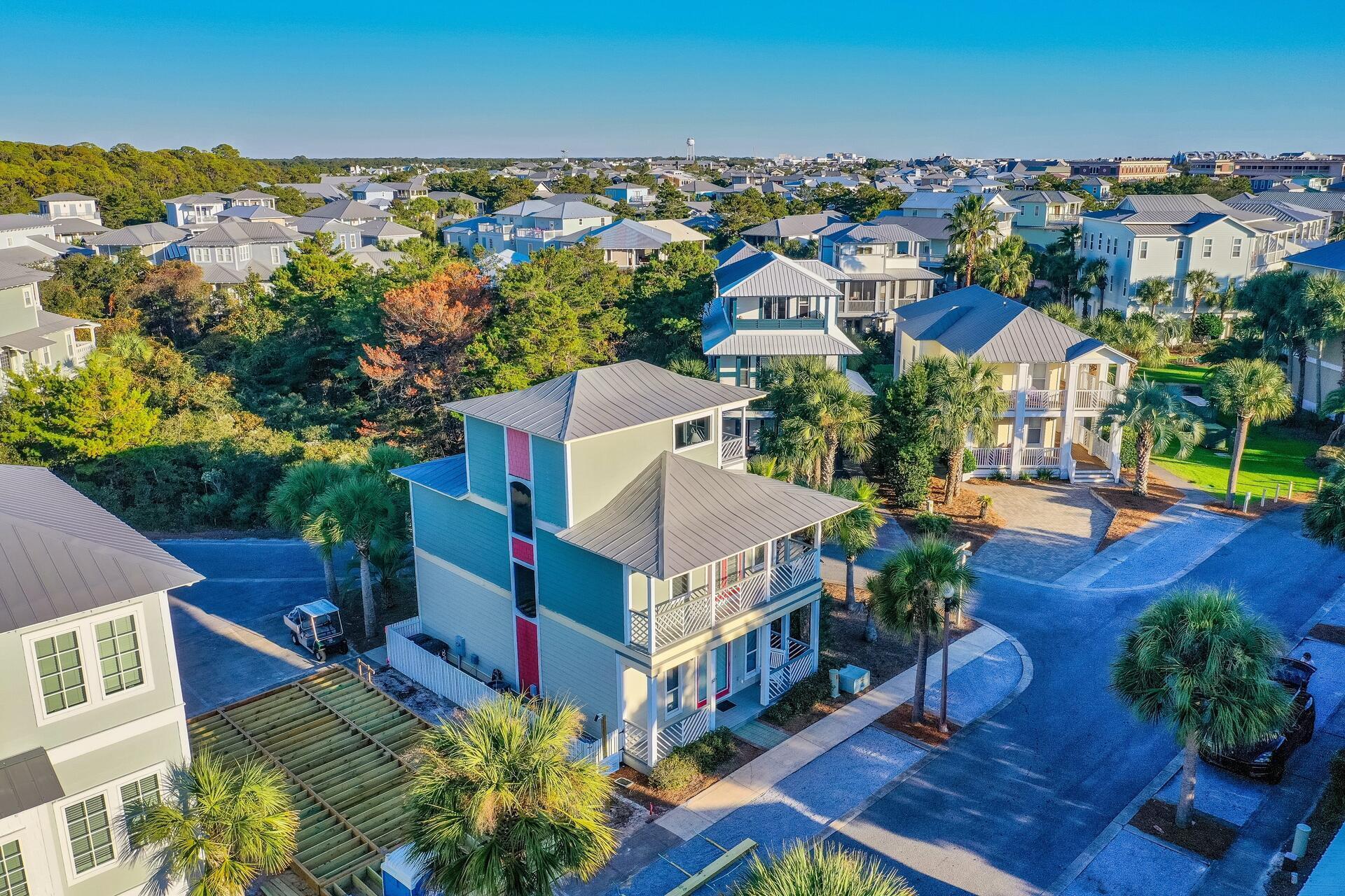 88 East Blue Crab Loop Panama City Beach, FL 32461 - Photo 40 of 55 an aerial view of multiple house