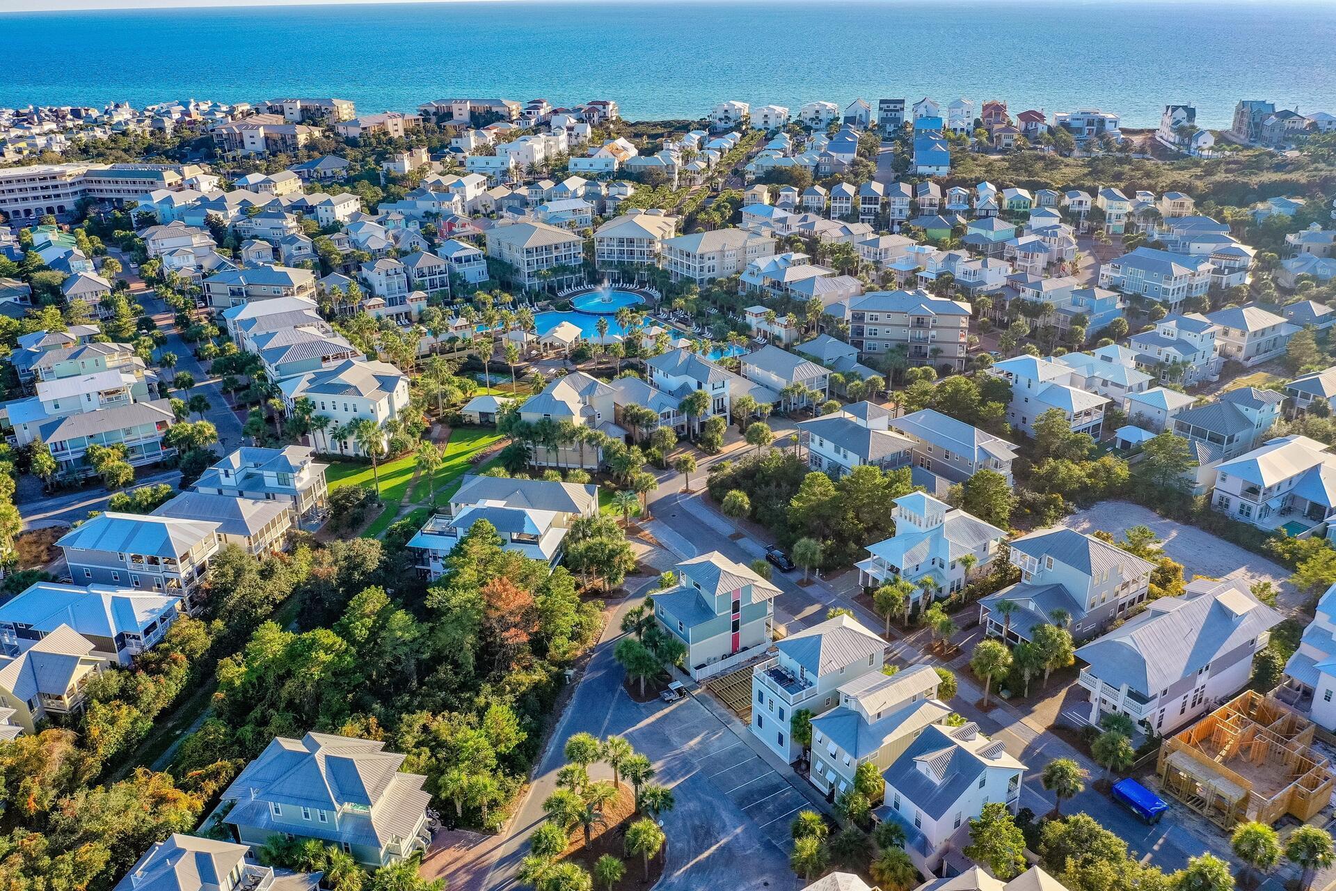 88 East Blue Crab Loop Panama City Beach, FL 32461 - Photo 44 of 55 an aerial view of multiple house