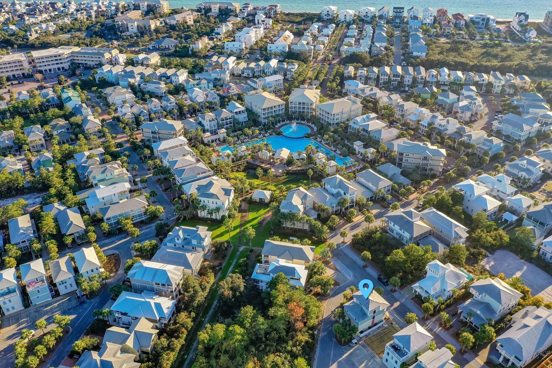 88 East Blue Crab Loop Panama City Beach, FL 32461 - Photo 46 of 55 an aerial view of a city